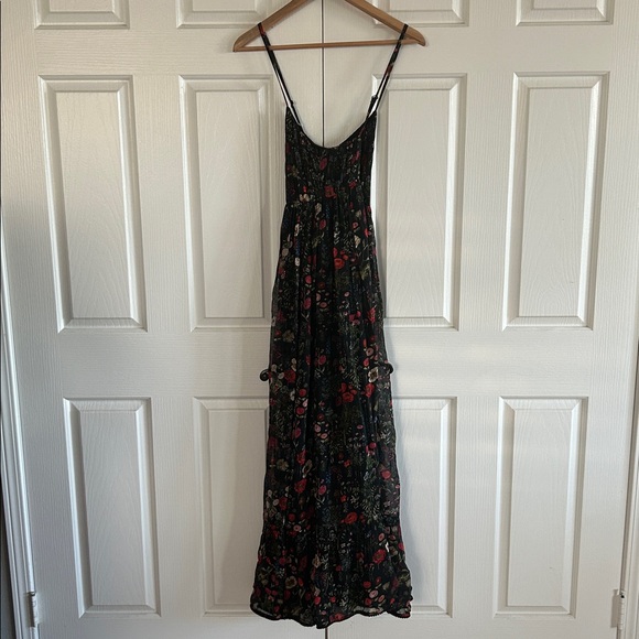 Anthropologie Payal Jain NWT Massima Black Red Floral Maxi Dress **Size XS P**🌺🌺 - Picture 6 of 10